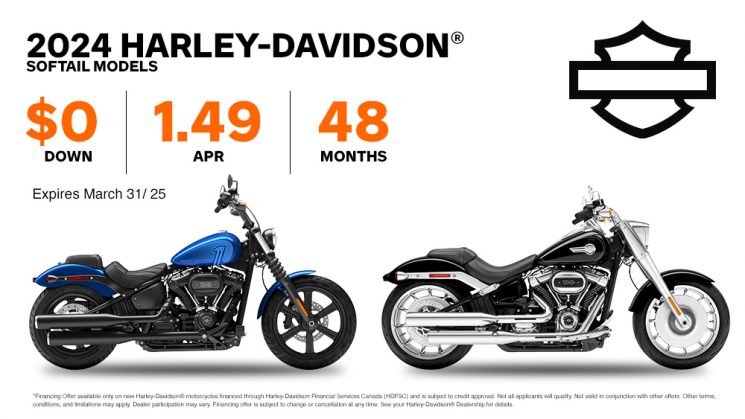 2024 Harley-Davidson®  Softail models