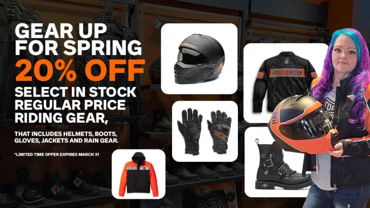 GEAR UP FOR SPRING